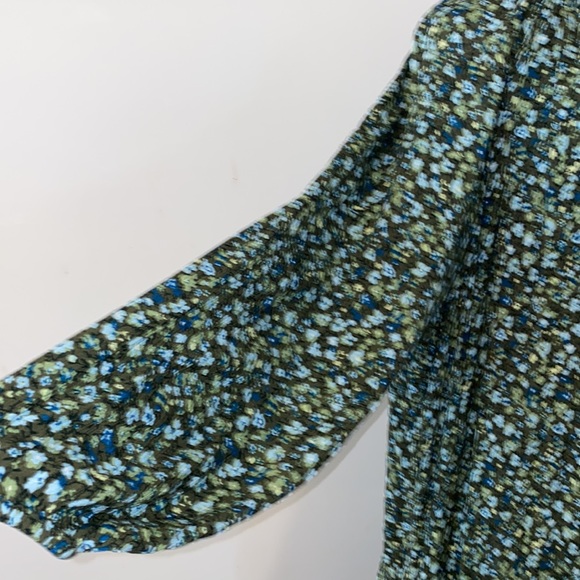 Sonoma women’s Green Floral Maxi Dress Size 3X NWT $72 - Picture 4 of 10